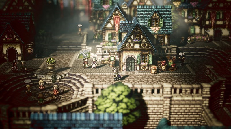 Tải Octopath Traveler - Game nhập vai theo lượt phong cách Pixel